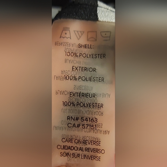 Calvin Klein Black and White Striped Women's Tunic - Picture 7 of 8